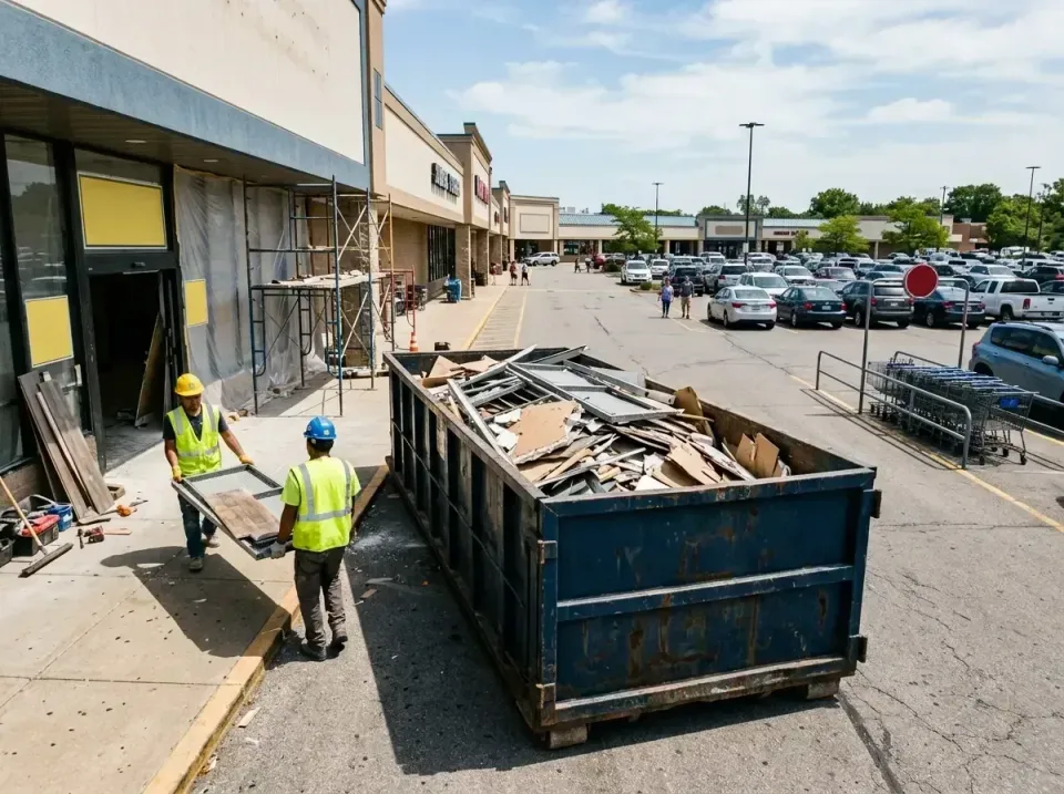 retail-store-renovation-debris-003 — frequently asked questions, Roll-off Dumpster Rentals in Independence, MO